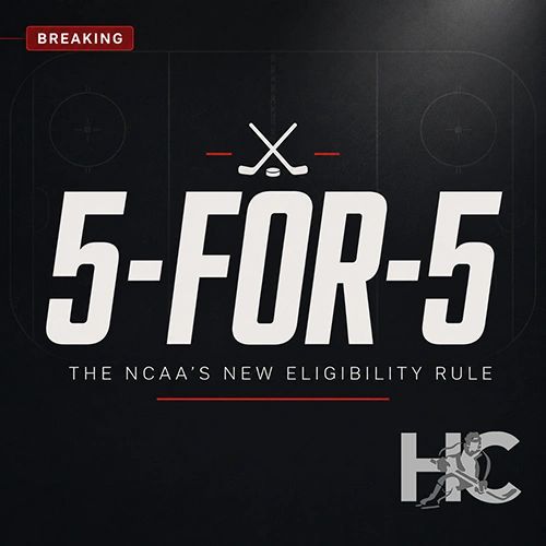The NCAA 5-for-5 Rule: What Hockey Families Need to Know Right Now